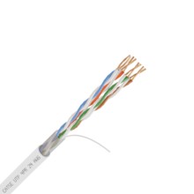 Кабель UTP 4PR 24AWG CAT5е 305м. белый внутренний