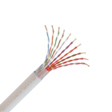 Кабель UTP 10PR 24AWG CAT5 305м. белый внутренний
