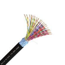 Кабель FTP 25PR 24AWG CAT5 305м. черный внешний
