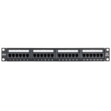 Патч-панель 19EC-URP-24-UD2, 1U, Кат.5e, 24хRJ45/8P8C