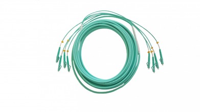 Кабельная сборка FK-D-IN/OUT-503-4-HFFR, 10м, 4 LC.